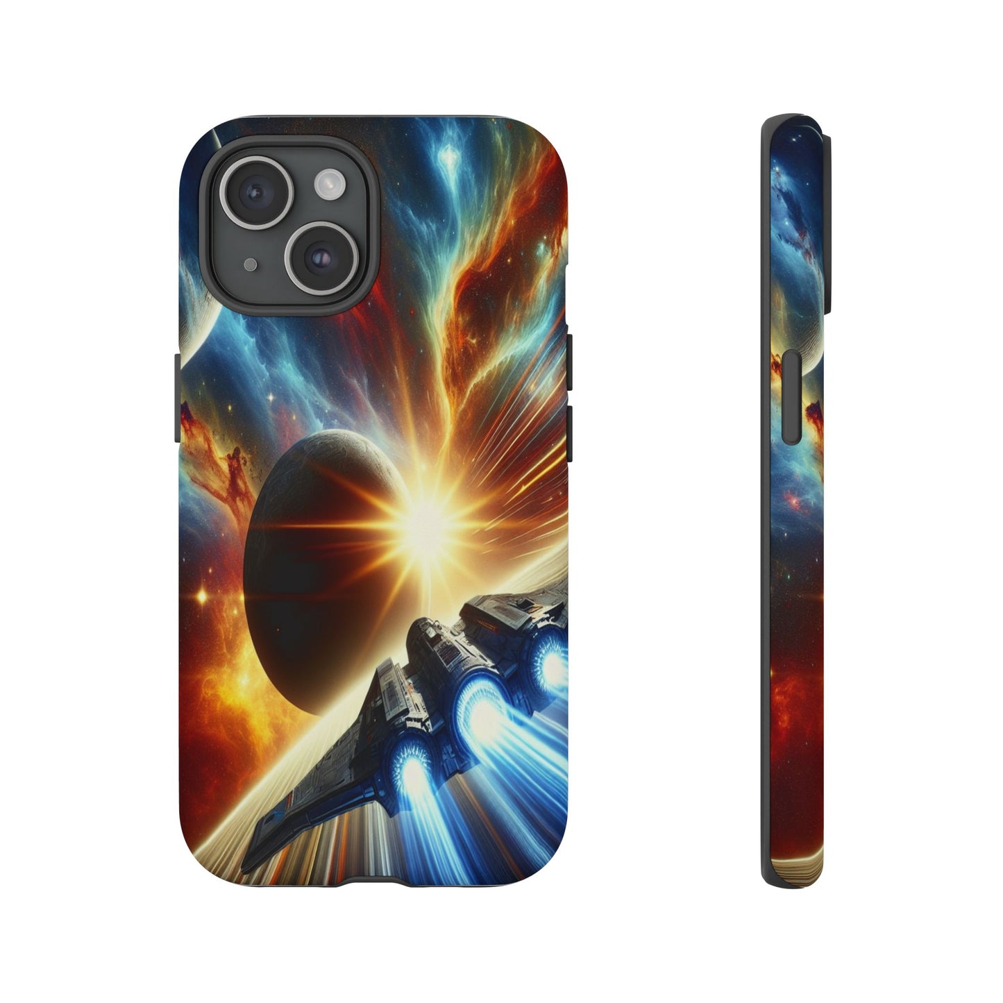 Protective Journey Through the Stars Iphone Case Compatible With Iphone 16 15 14 - Phone Cover