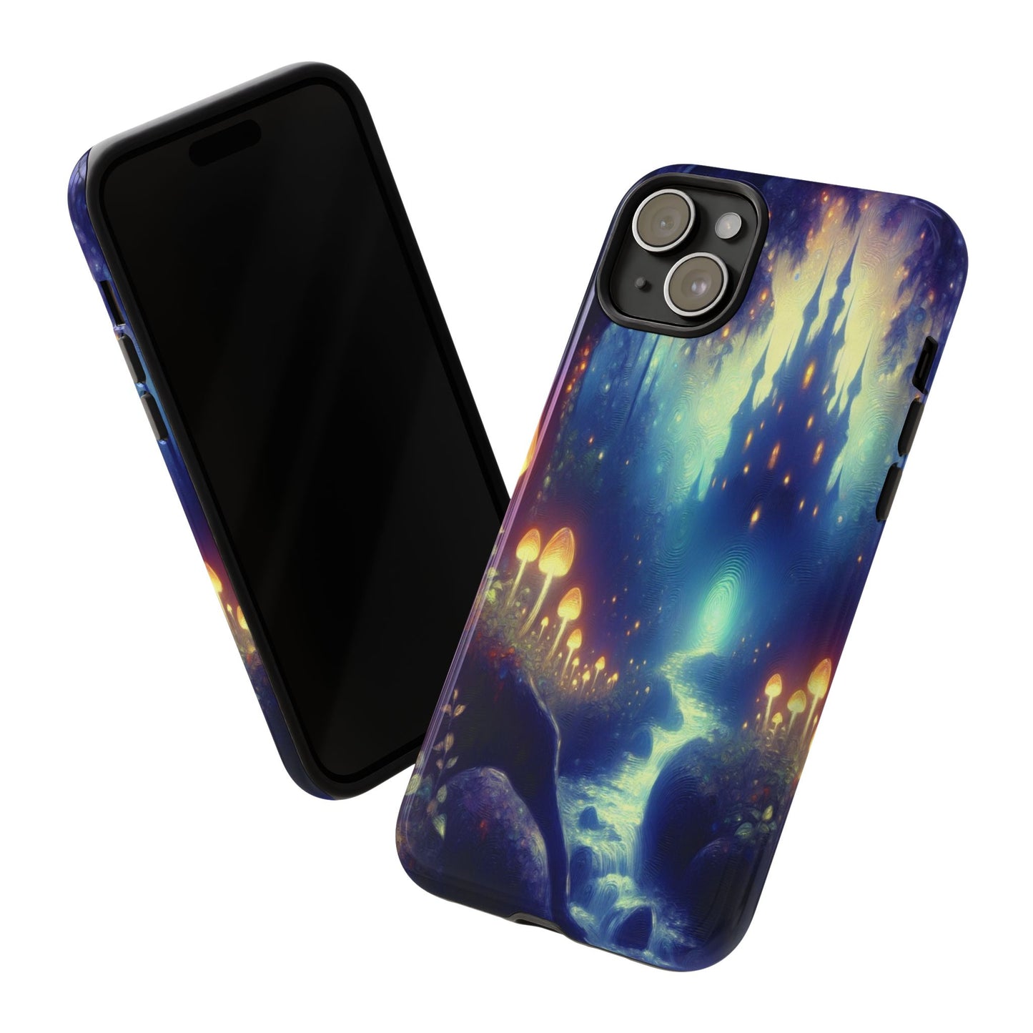 The Luminous Forest Path - Phone Case