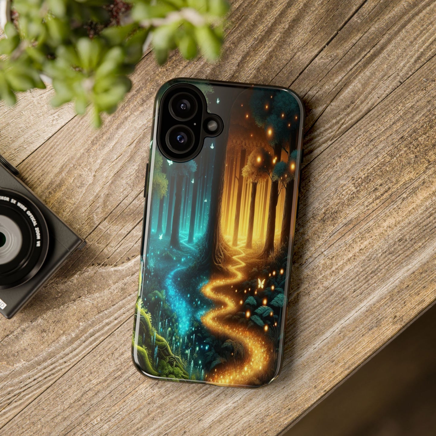 Protective Pathways of Light and Shadow Iphone Case Compatible With Iphone 16 15 14 - Phone Cover