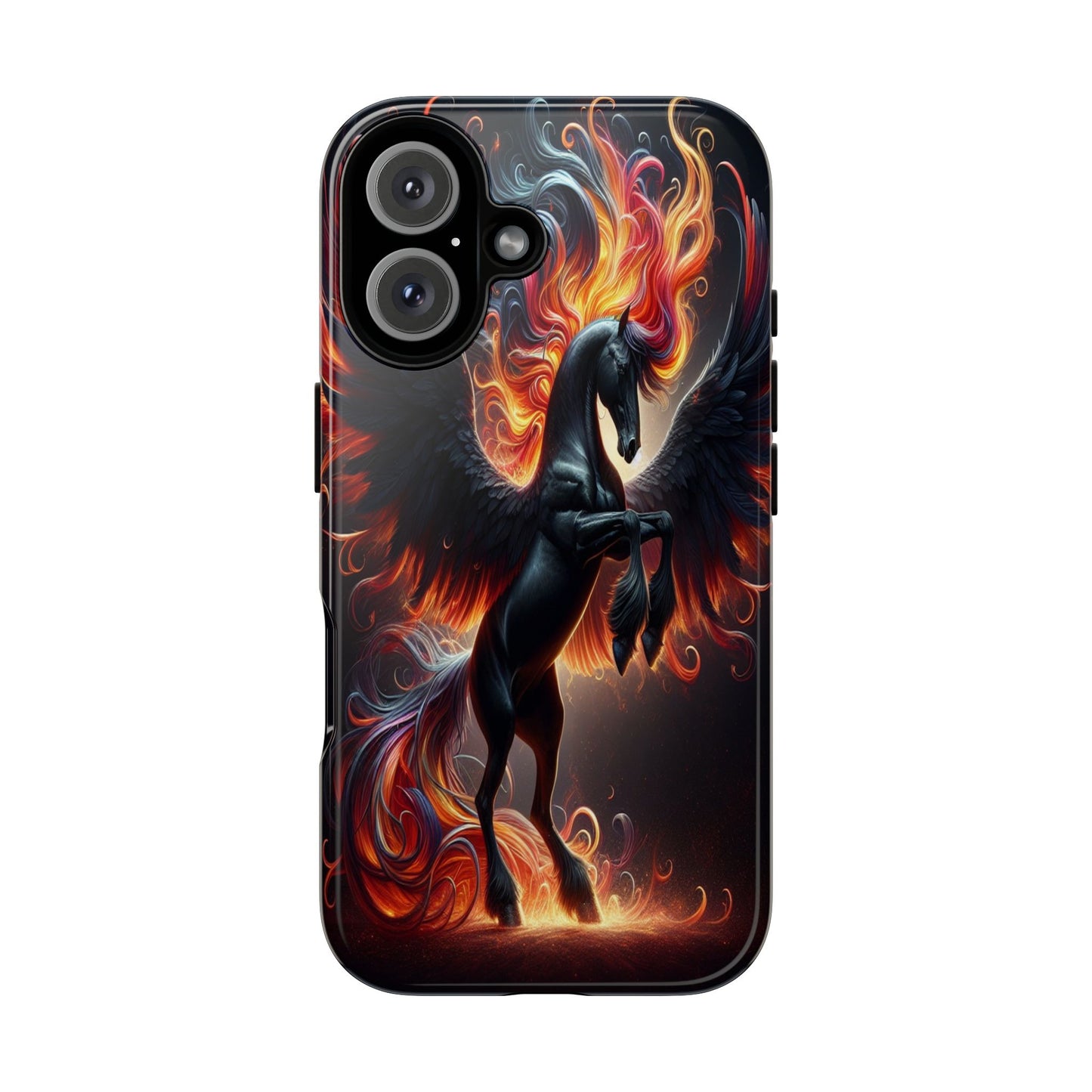 Custom ProtectiveWings of Fire and GraceIphone Case Compatible With Iphone 16 15 14 - Phone Cover