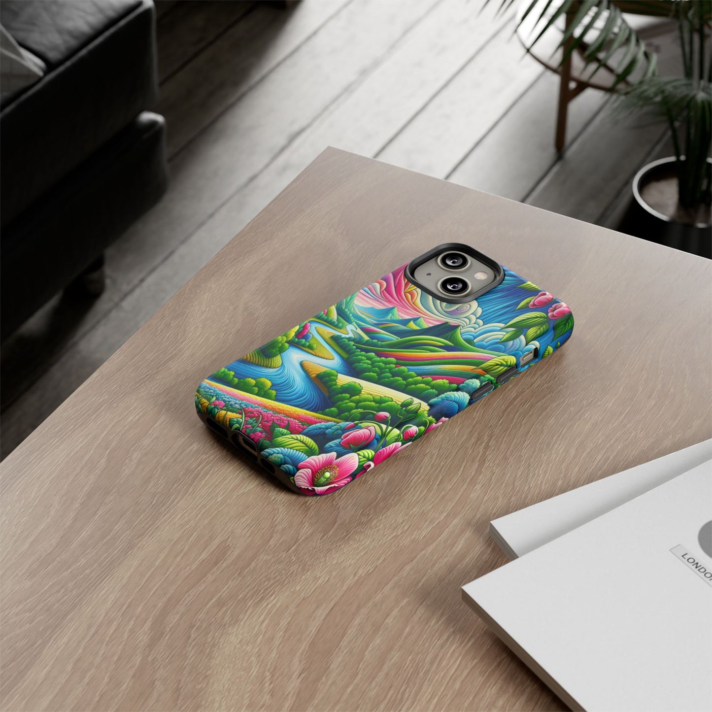 Colorful Landscape Fantasy - Phone Case