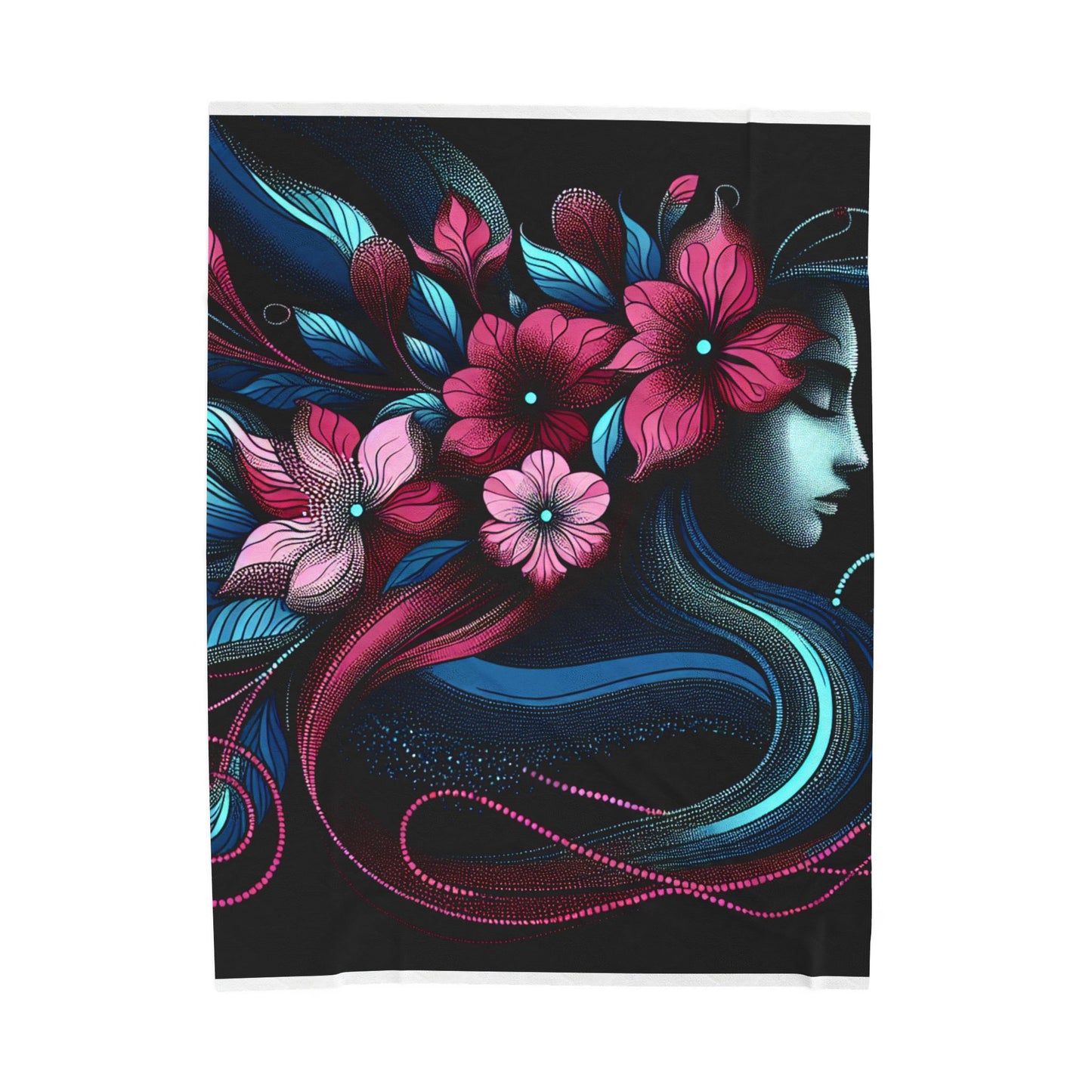 Elegance in Motion - Plush Blanket