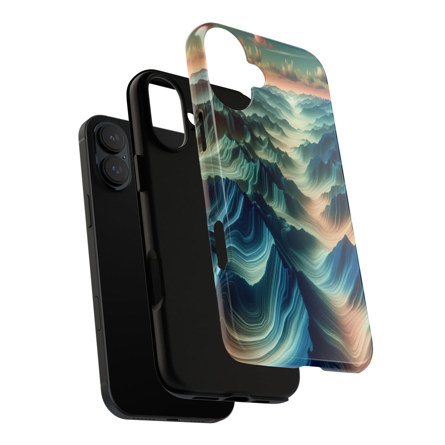 Ethereal Landscapes of Tranquility - Phone Case