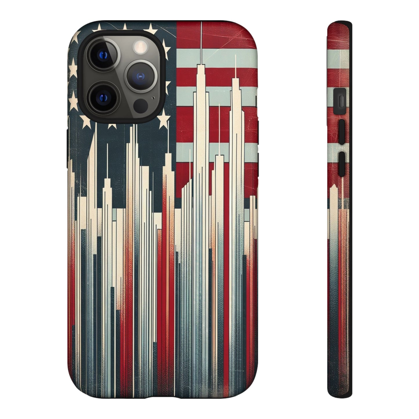 Skyline and Stars Unite - Phone Case