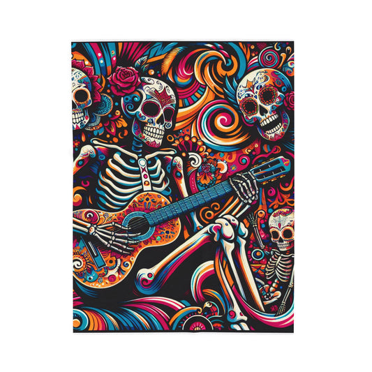 Celebration of Life in Full Spectrum - Plush Blanket