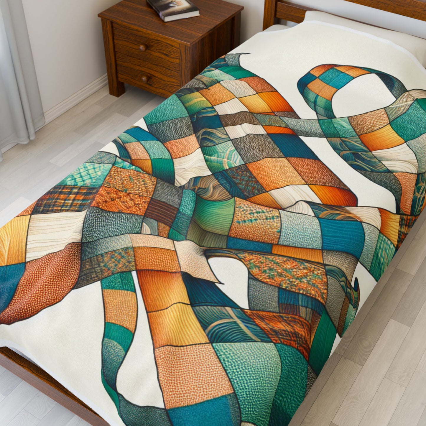 Ribbon Tapestry Dance - Plush Blanket