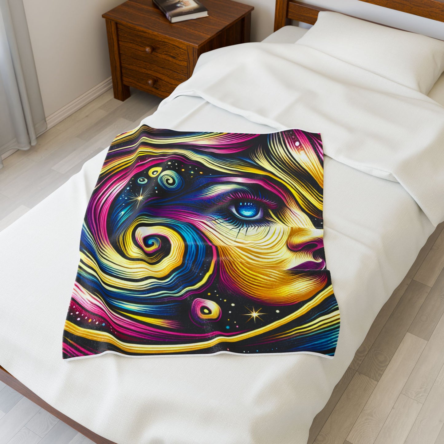 Illuminated Visions - Plush Blanket