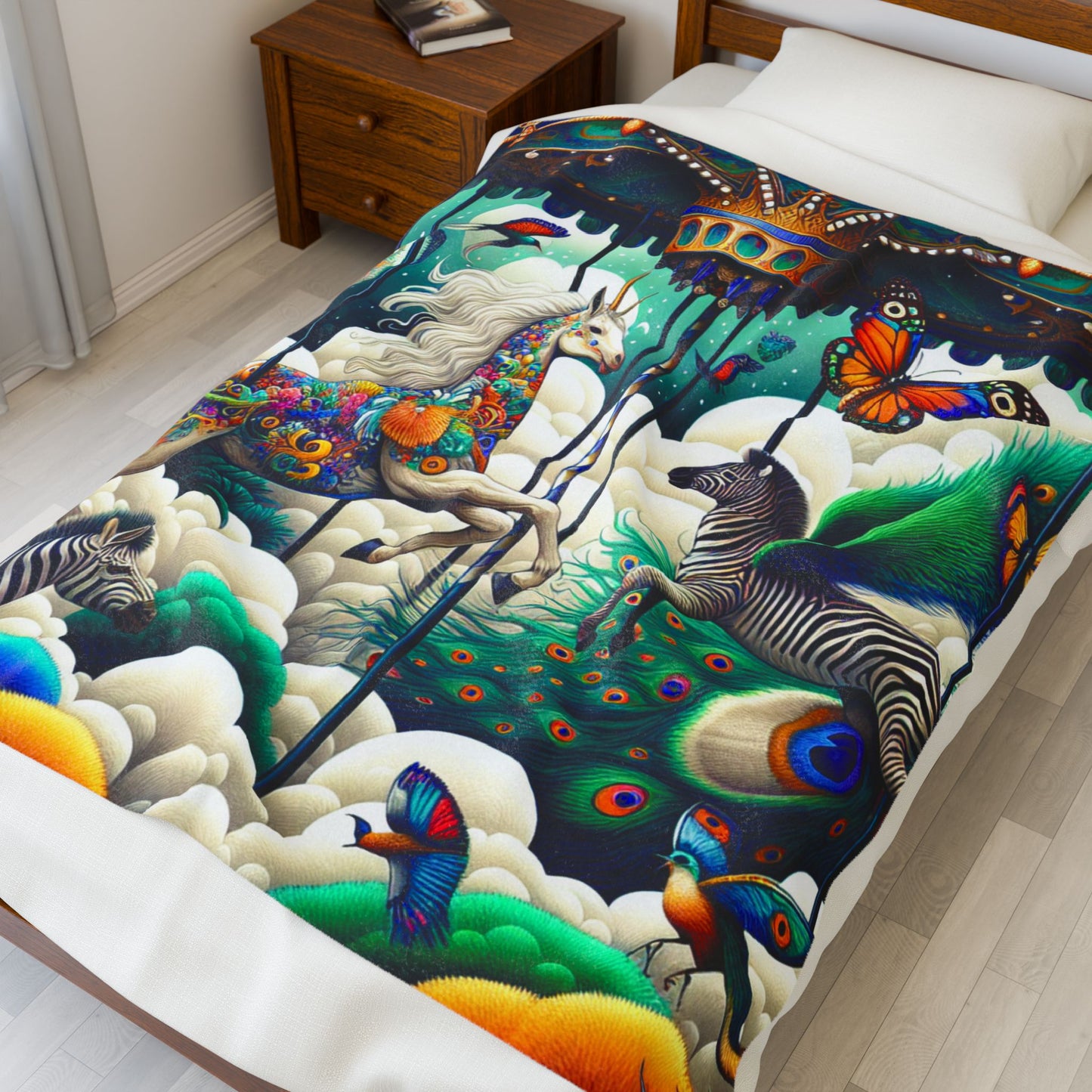 Carousel of Dreams - Plush Blanket