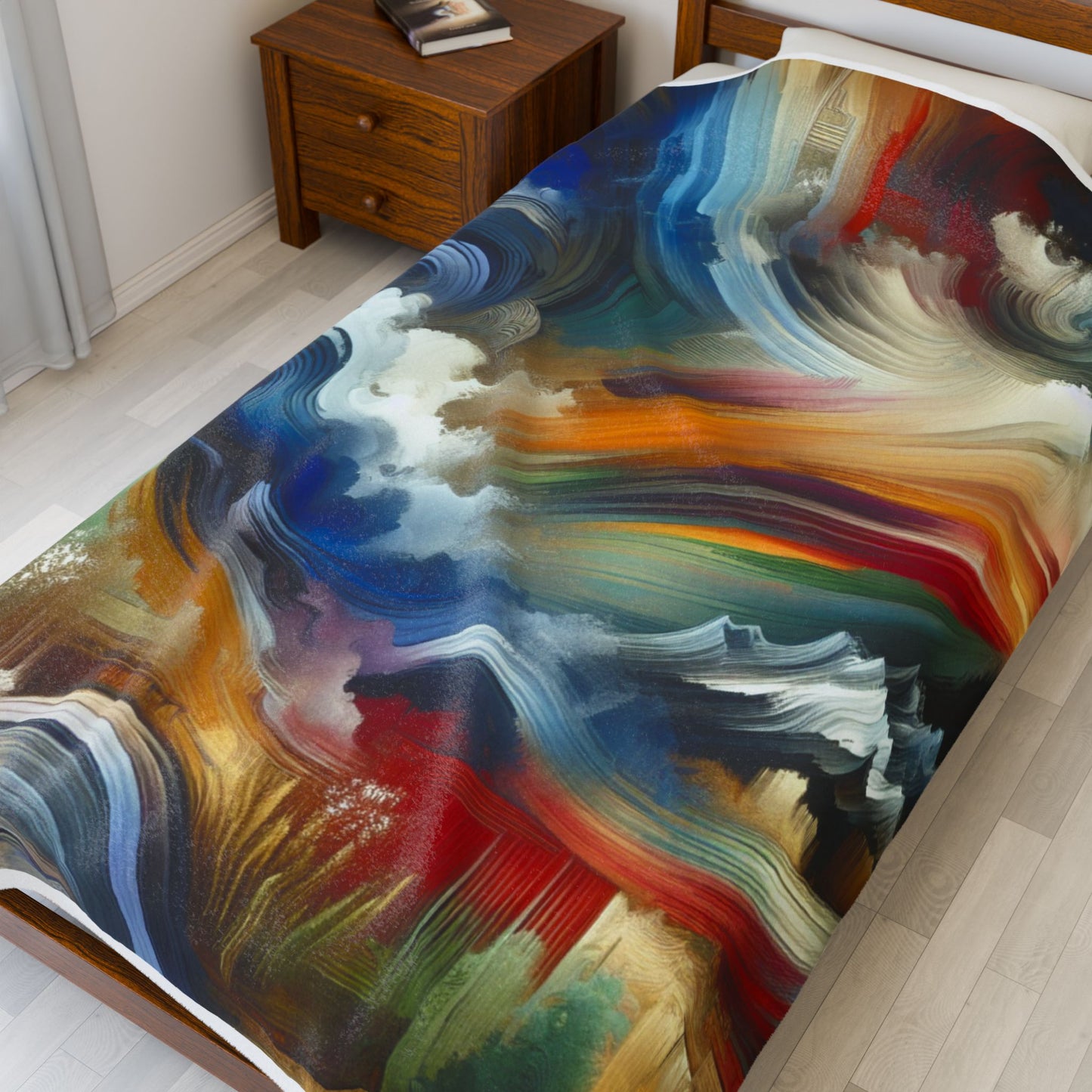 Swirling Fantasia - Plush Blanket