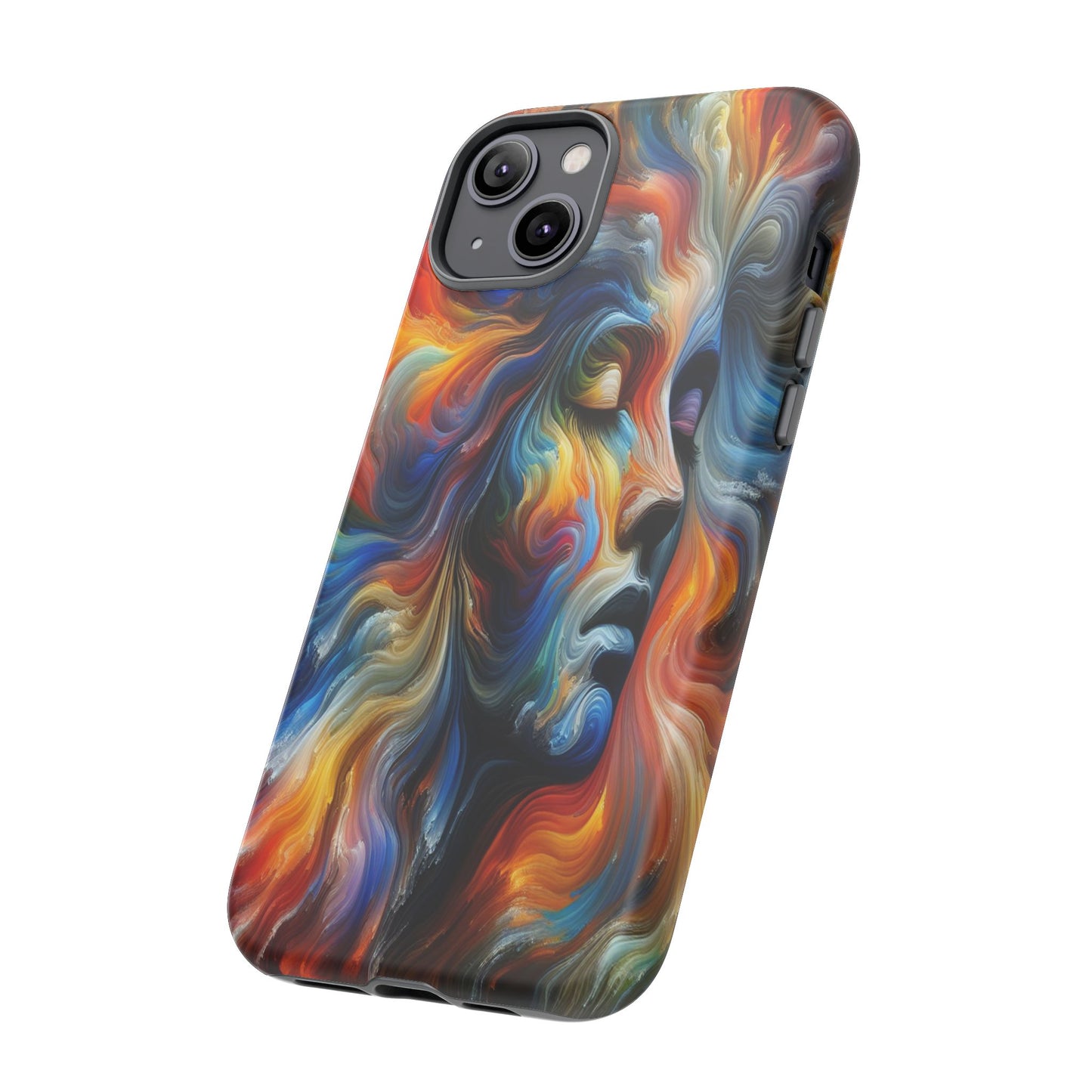 Custom Protective Whirlwind of Colors Iphone Case Compatible With Iphone 16 15 14 - Phone Cover