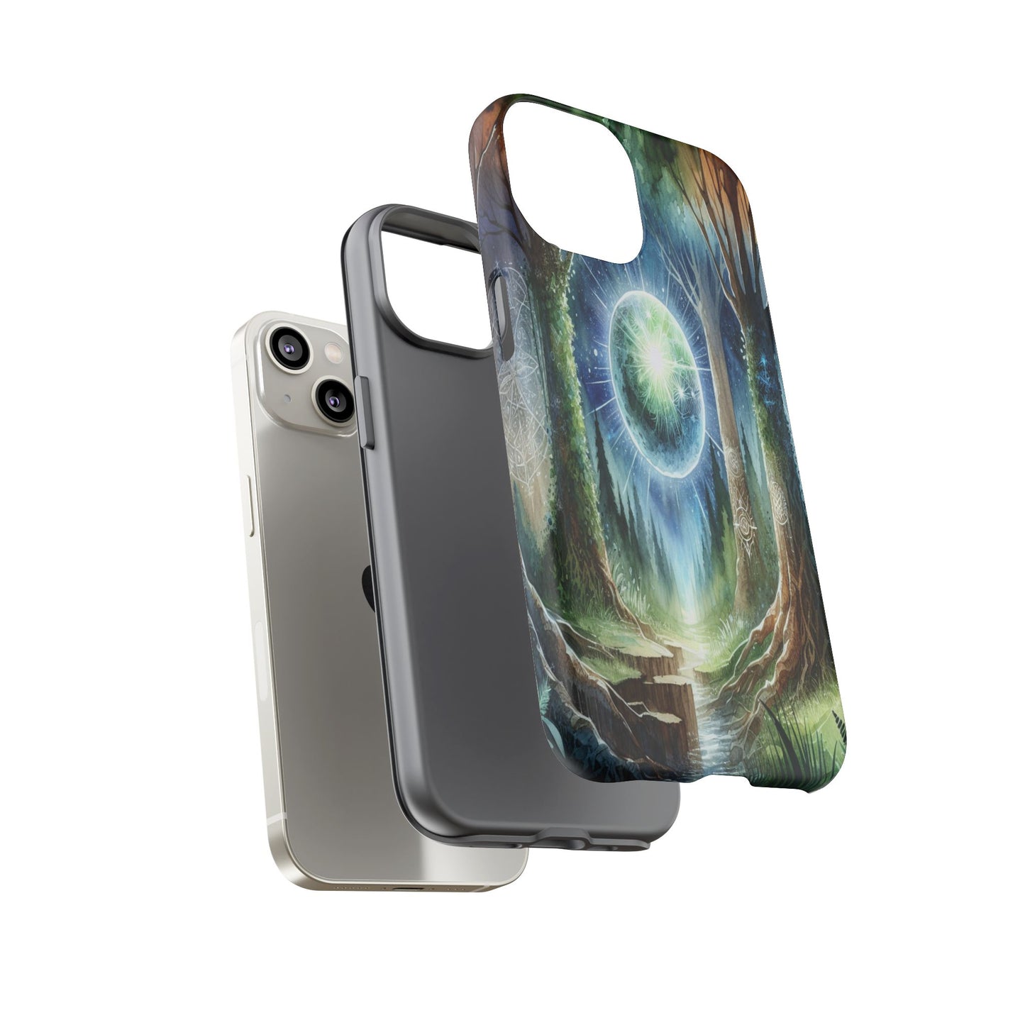 Celestial Forest Vista - Phone Case
