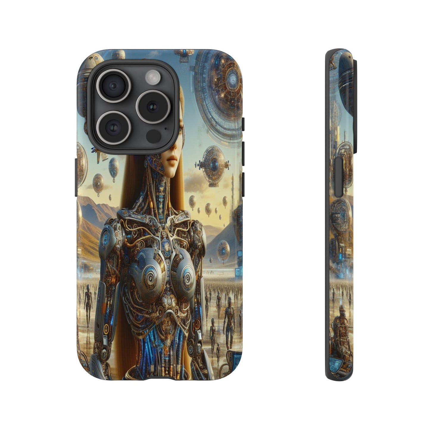 Futuristic Realm of Technology - Phone Case