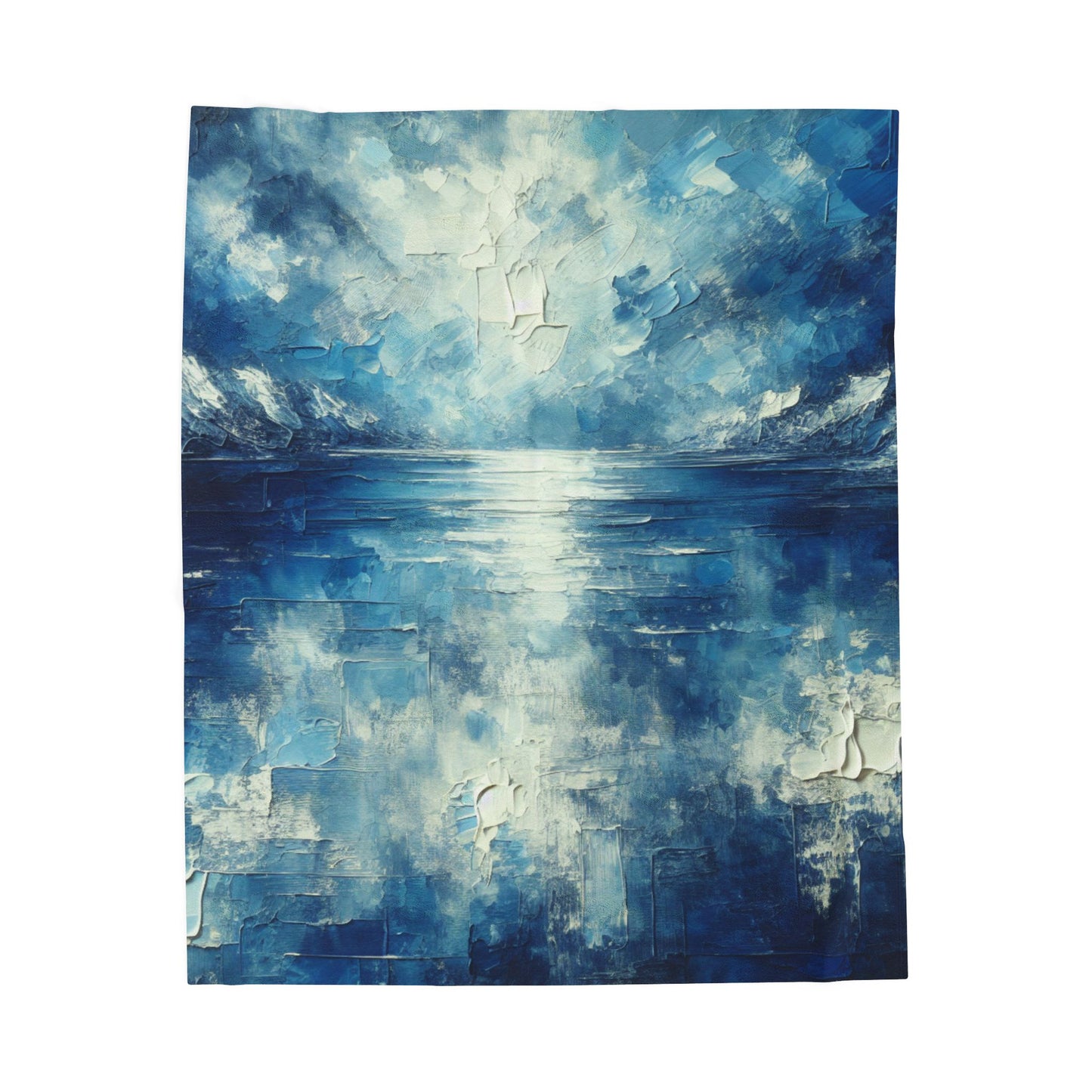 Whispers of the Horizon - Plush Blanket