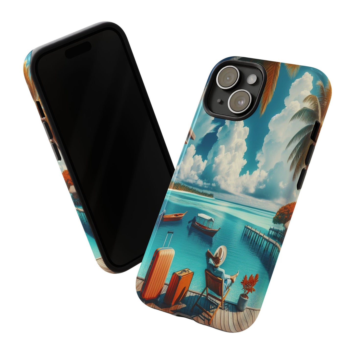 Island Escape Oasis - Phone Case