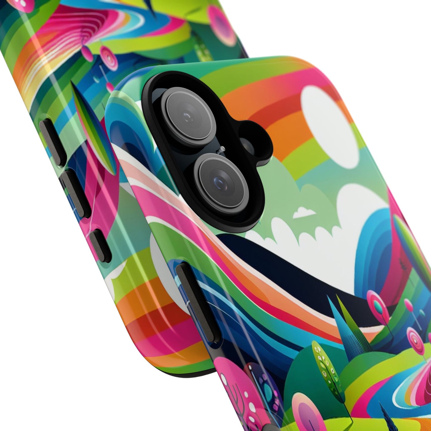 Colorful Landscape Journey - Phone Case