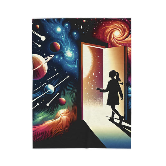 Exploring the Wonders Beyond - Plush Blanket