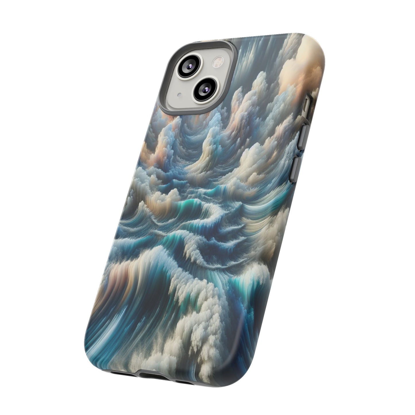 Waves of Clouded Light - Phone Case
