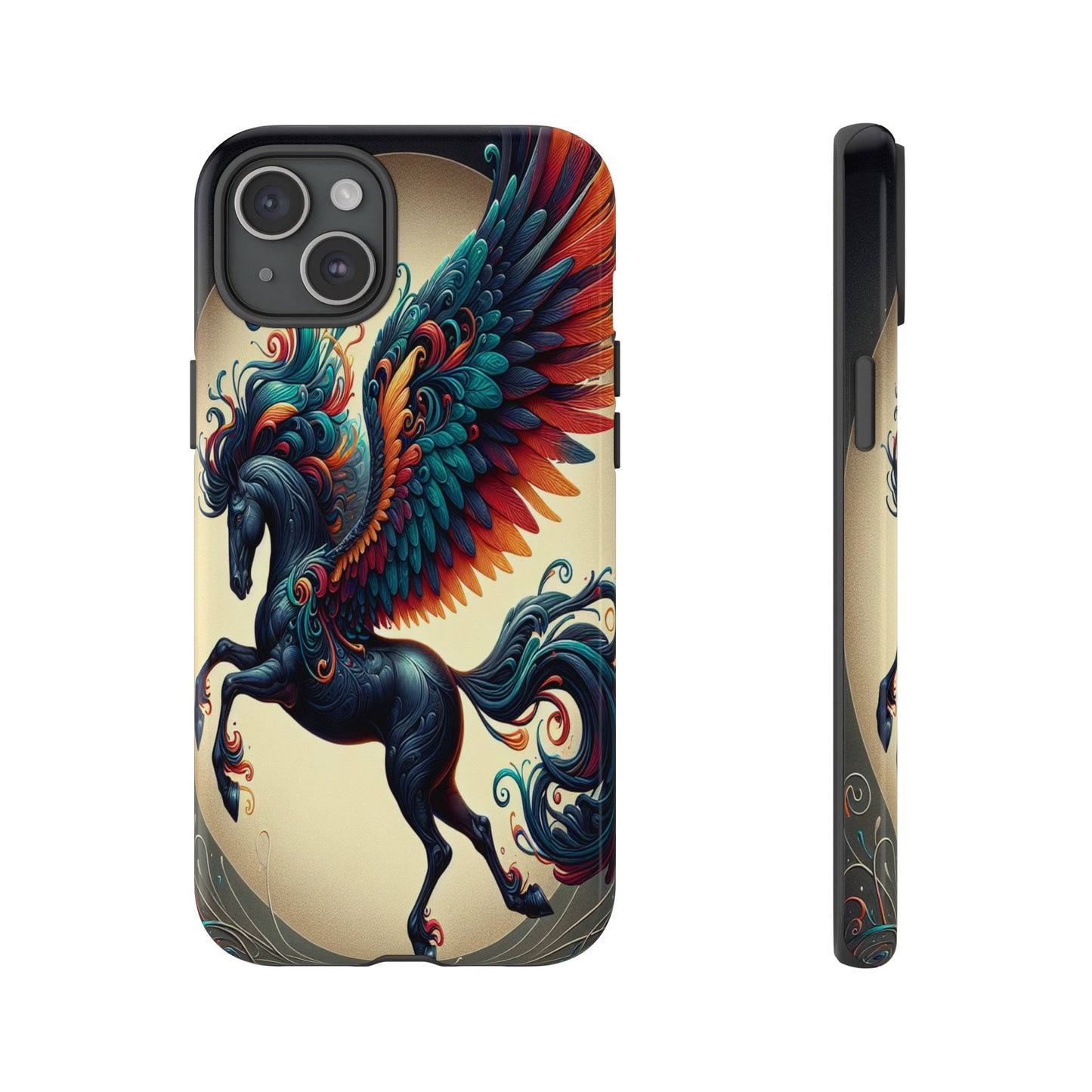 Winged Fantasy in Motion - Phone Case