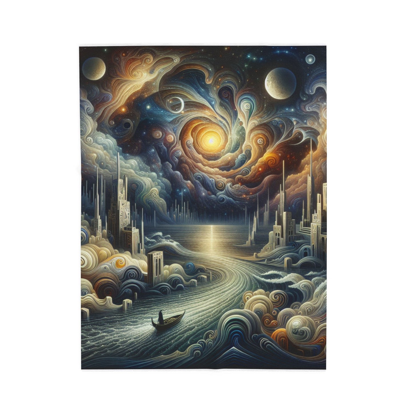 Imaginative Odyssey - Plush Blanket