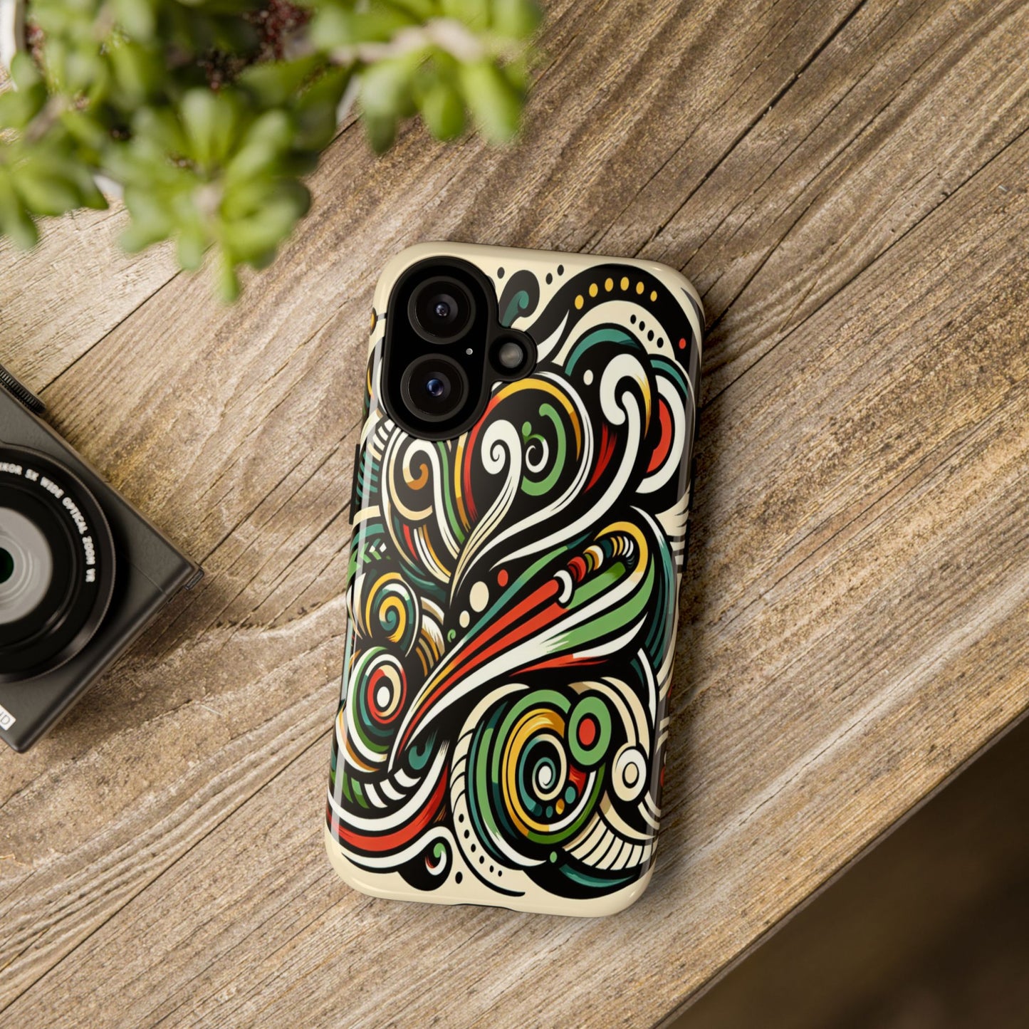 Swirling Whispers - Phone Case
