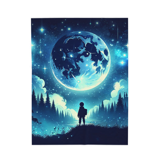 Moonlit Reverie - Plush Blanket