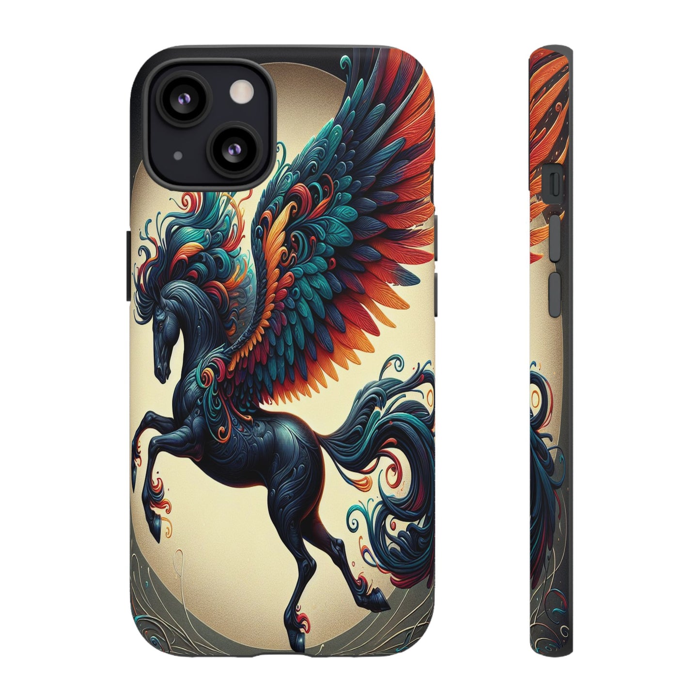 Winged Fantasy in Motion - Phone Case