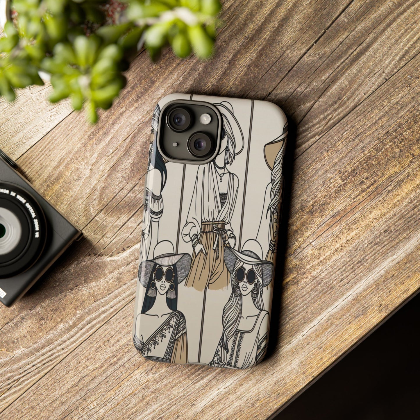 Chic Bohemian Fashion Styles - Phone Case