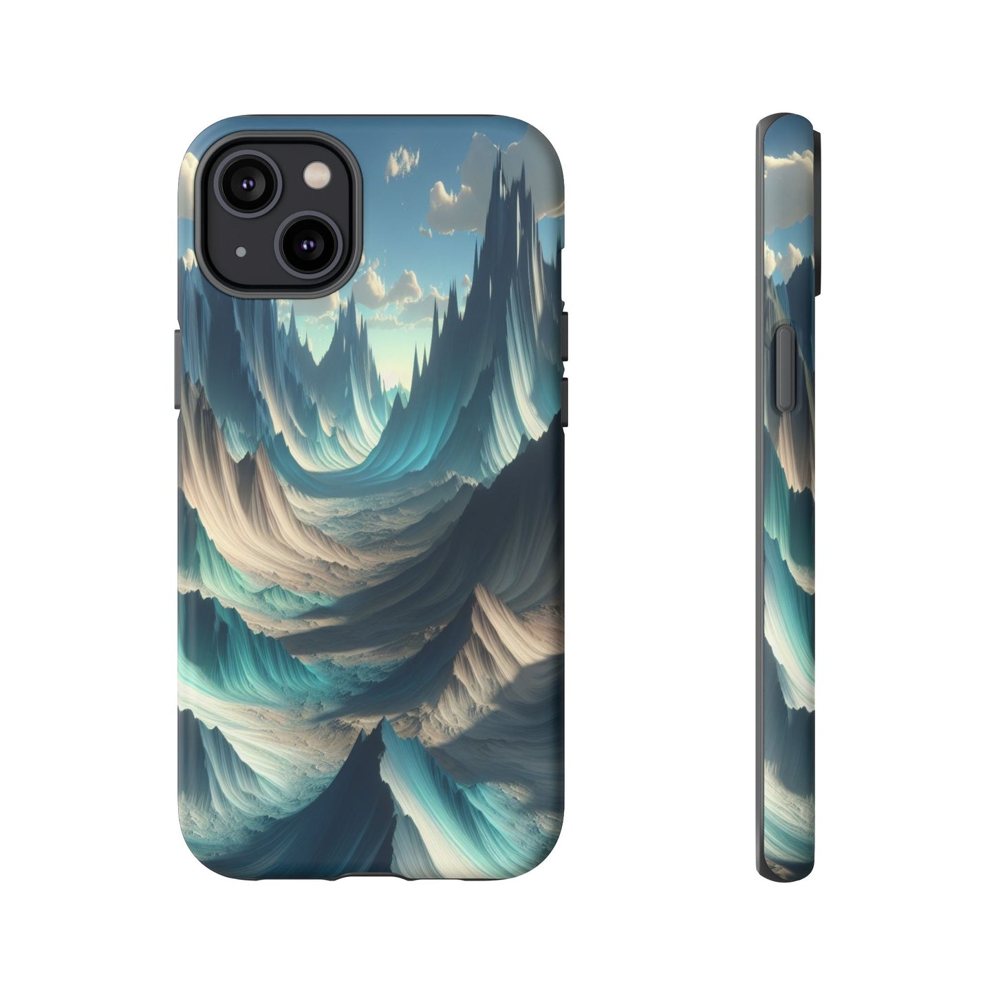Whispering Peaks of Imagination - Phone Case