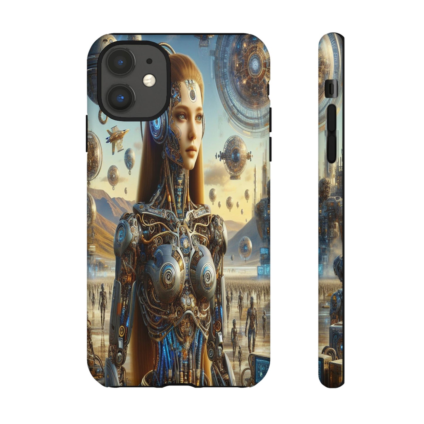 Futuristic Realm of Technology - Phone Case
