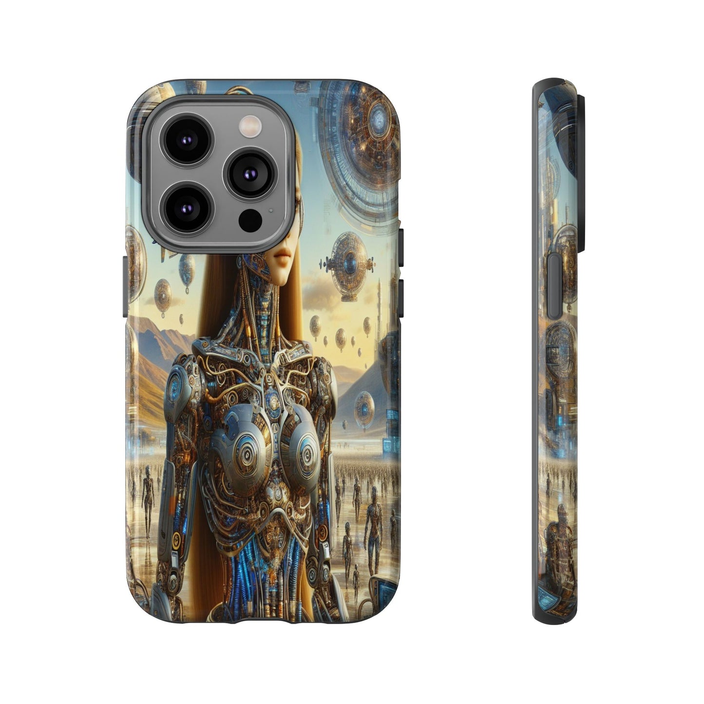 Futuristic Realm of Technology - Phone Case