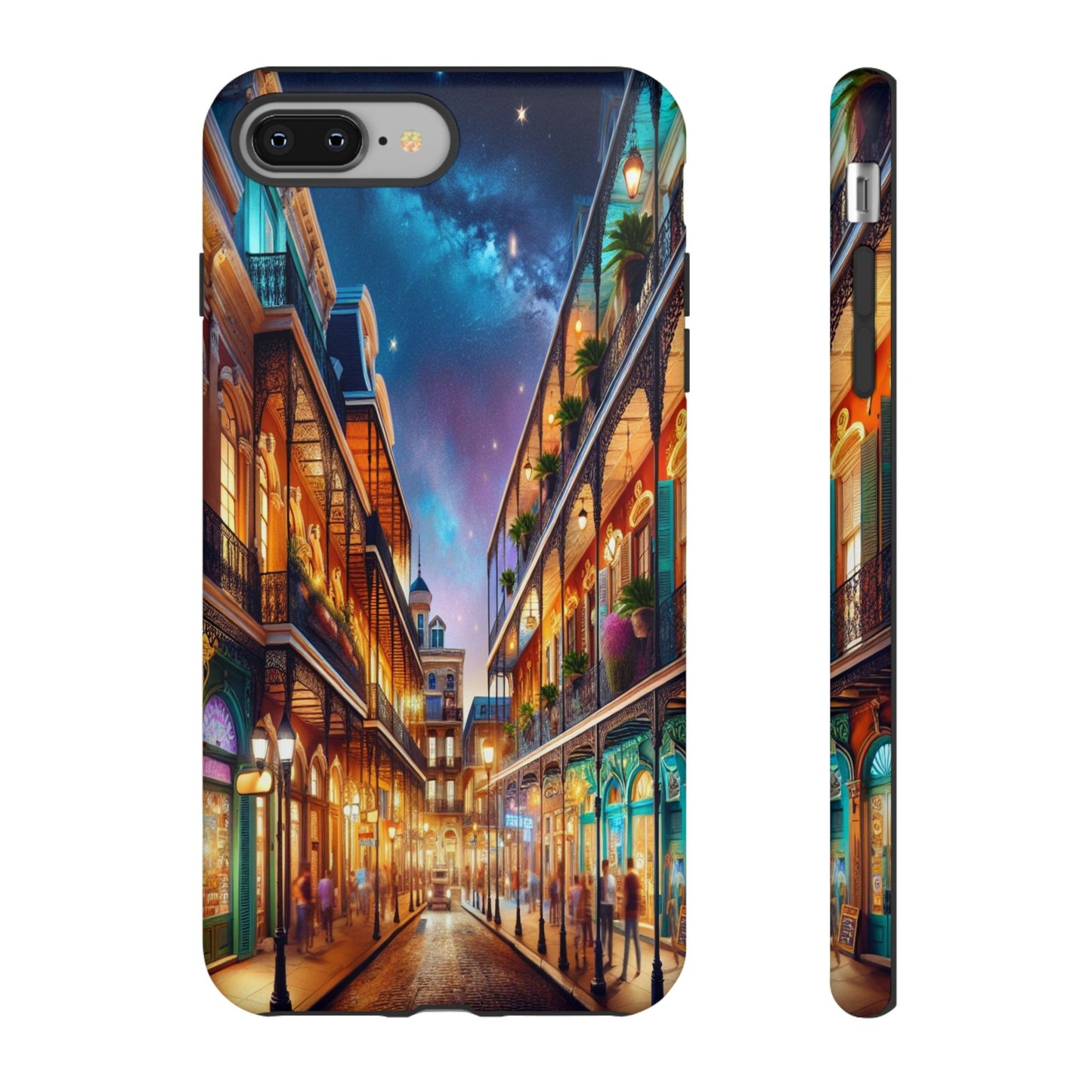 Starlit Street in the City - Phone Case