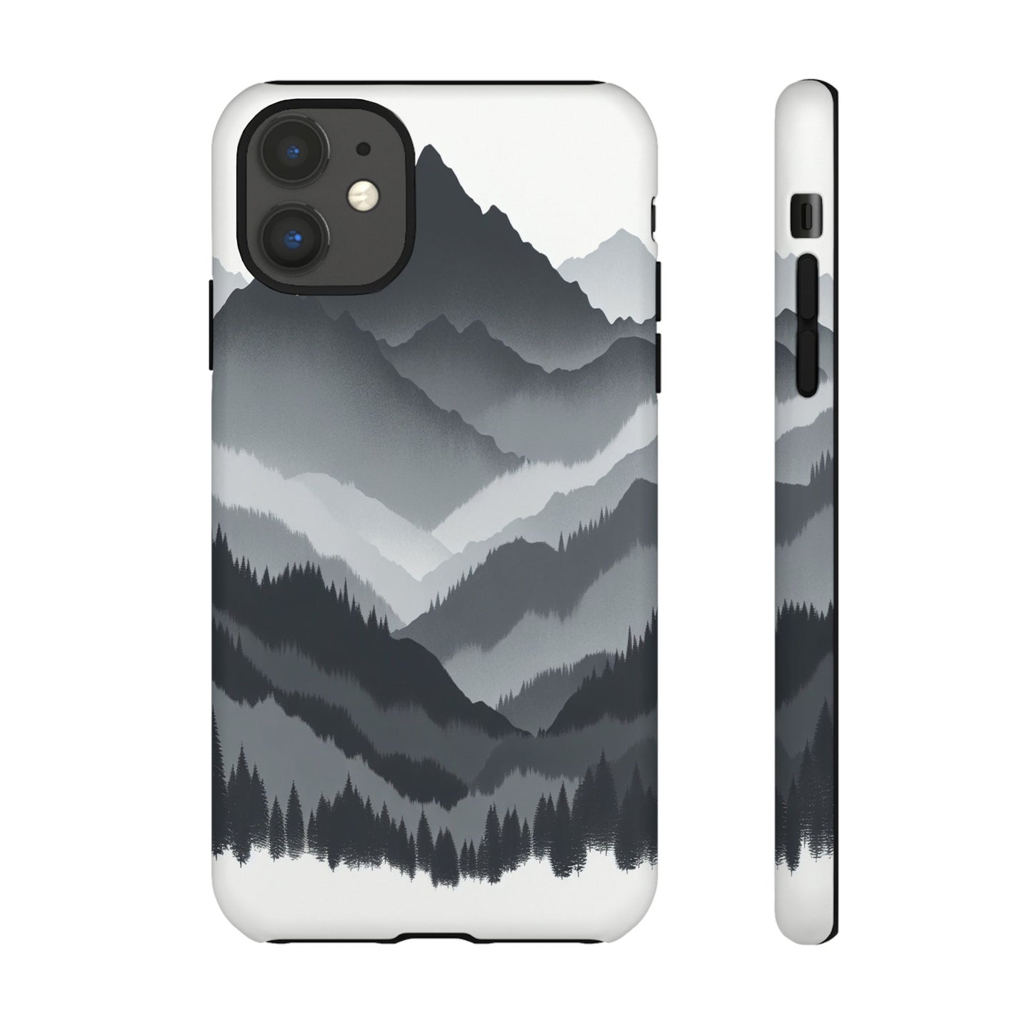 Layers of Misty Peaks - Phone Case