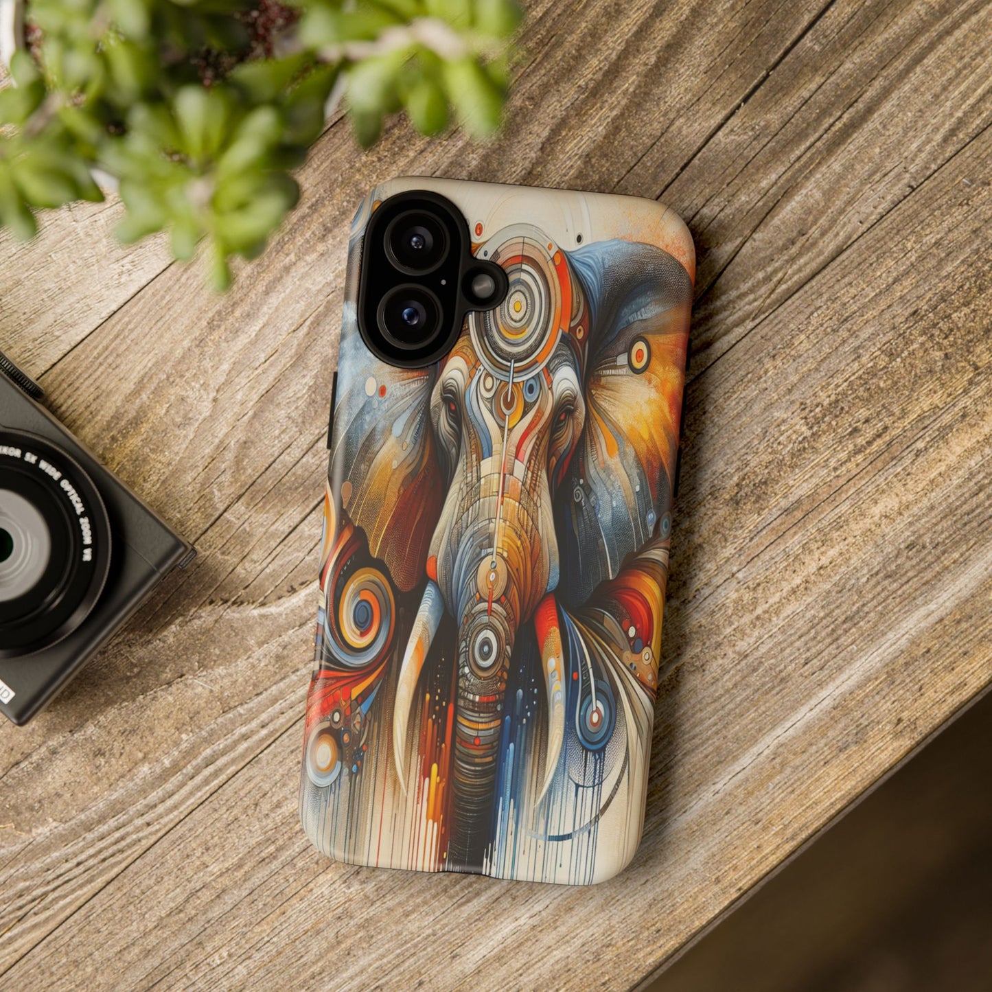 Elephant Kaleidoscope - Phone Case