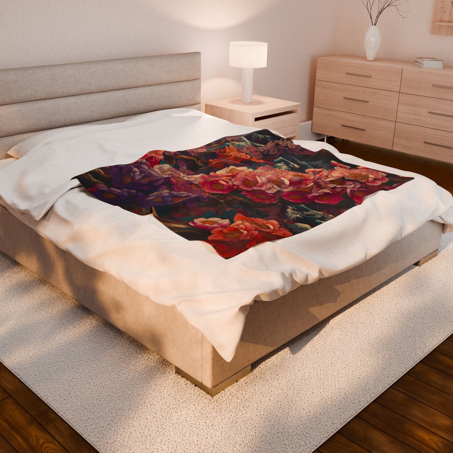 Floral Renaissance - Plush Blanket