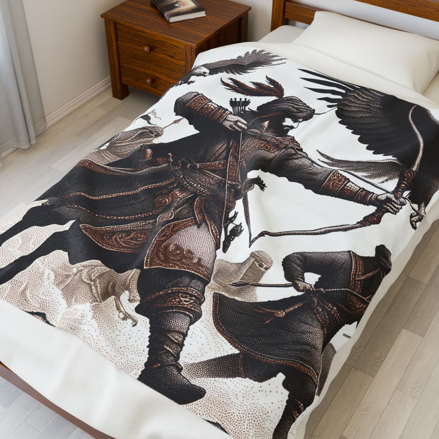 Eagle's Command - Plush Blanket