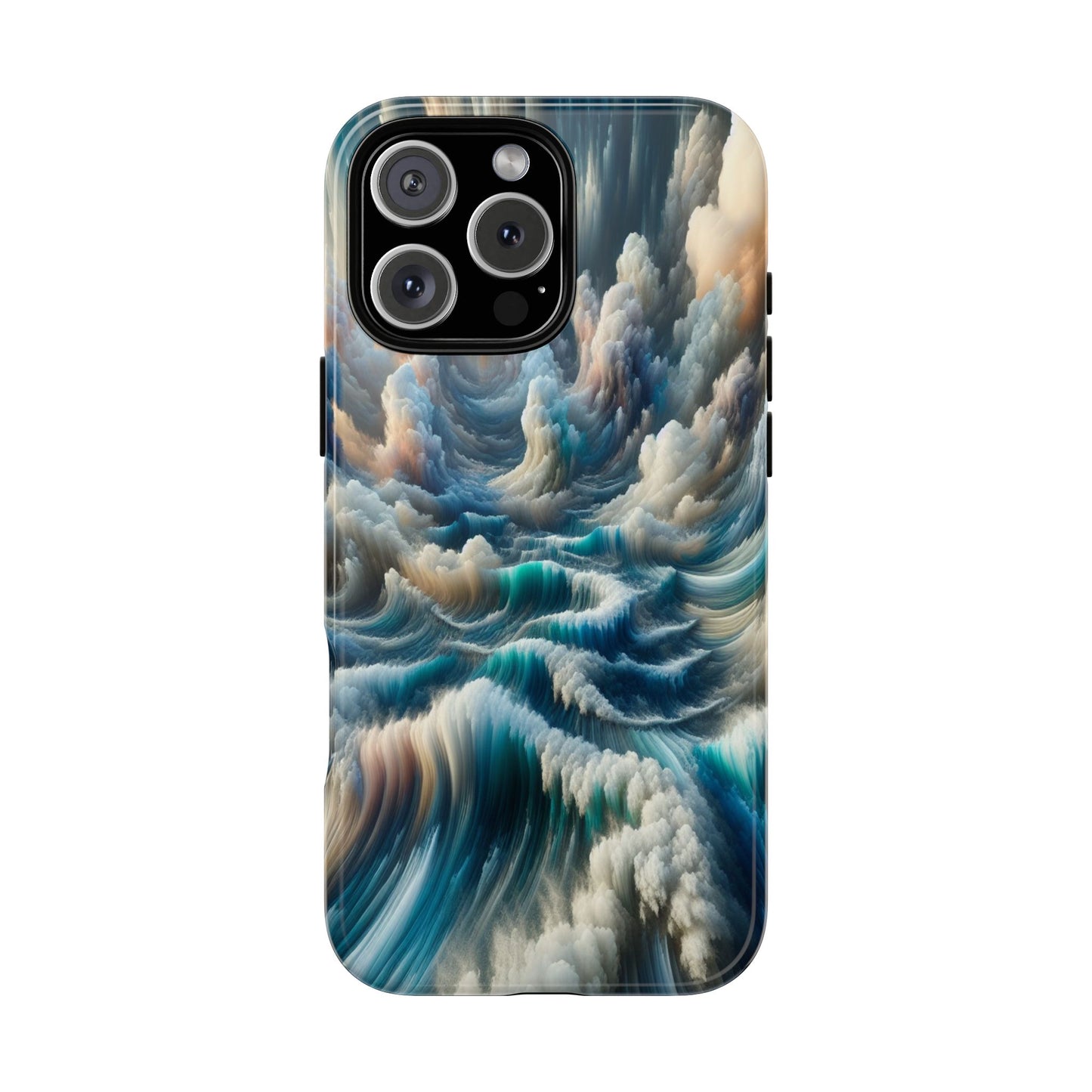 Waves of Clouded Light - Phone Case
