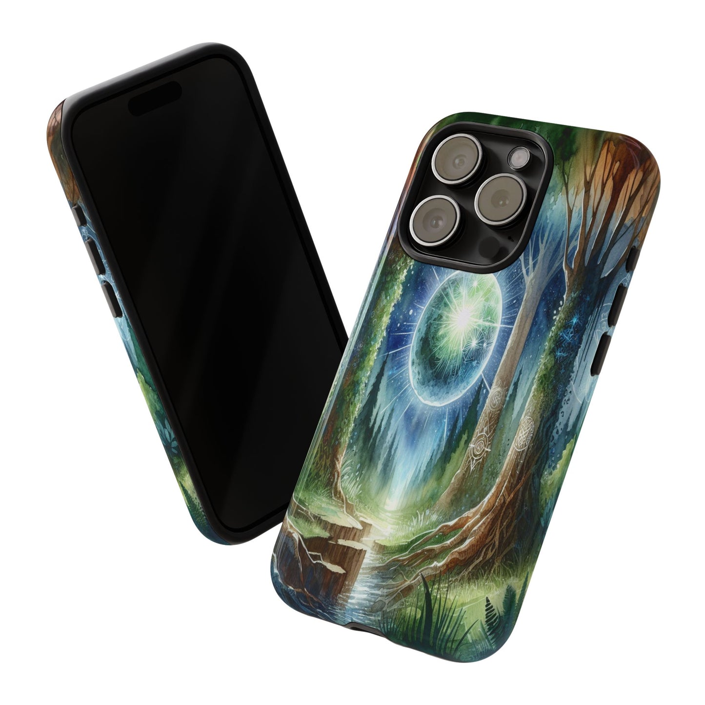 Celestial Forest Vista - Phone Case