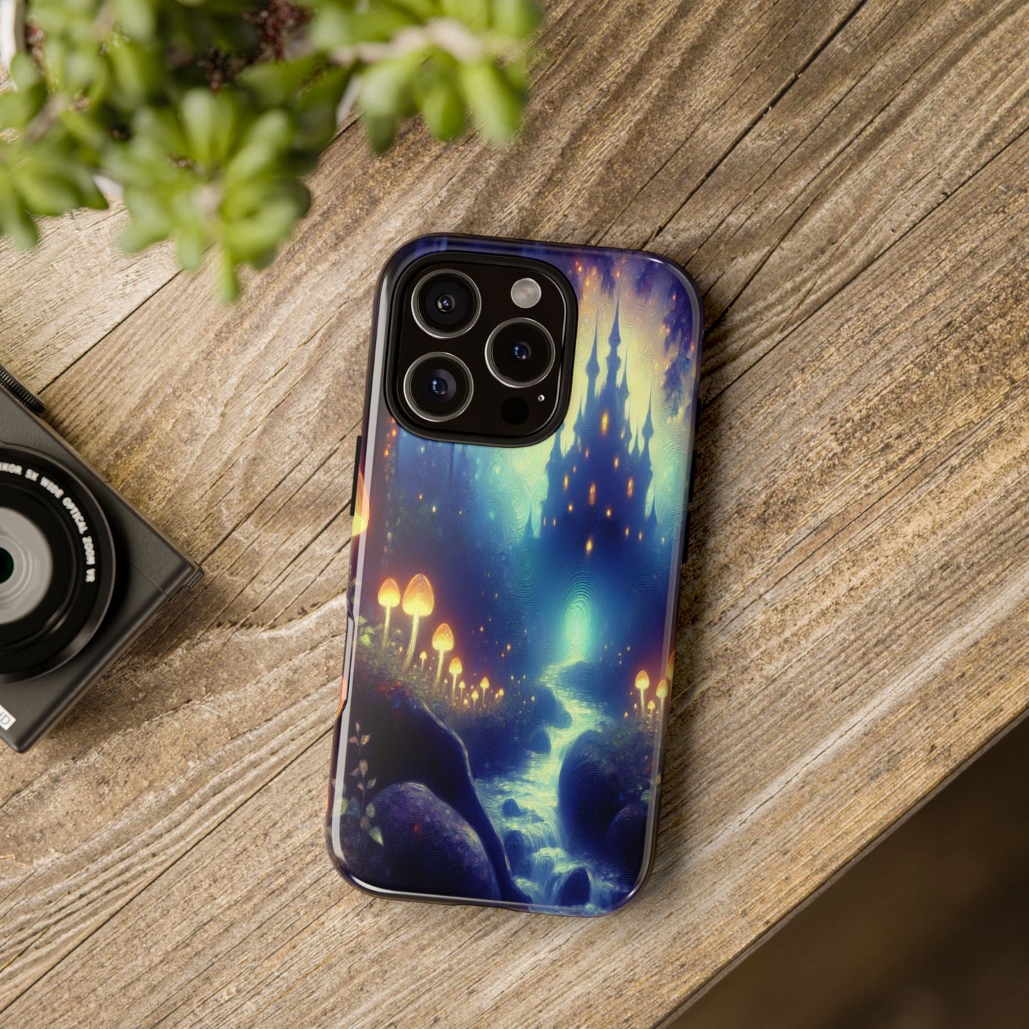 The Luminous Forest Path - Phone Case