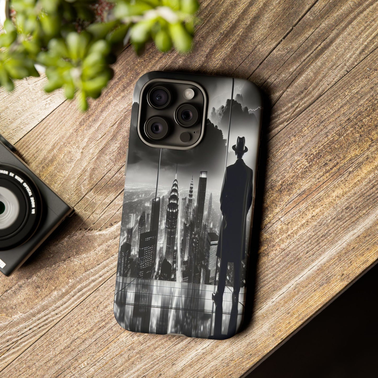 City from the Shadows - Phone Case