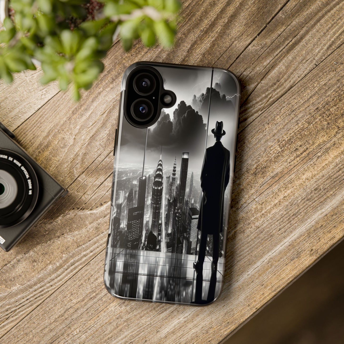 City from the Shadows - Phone Case