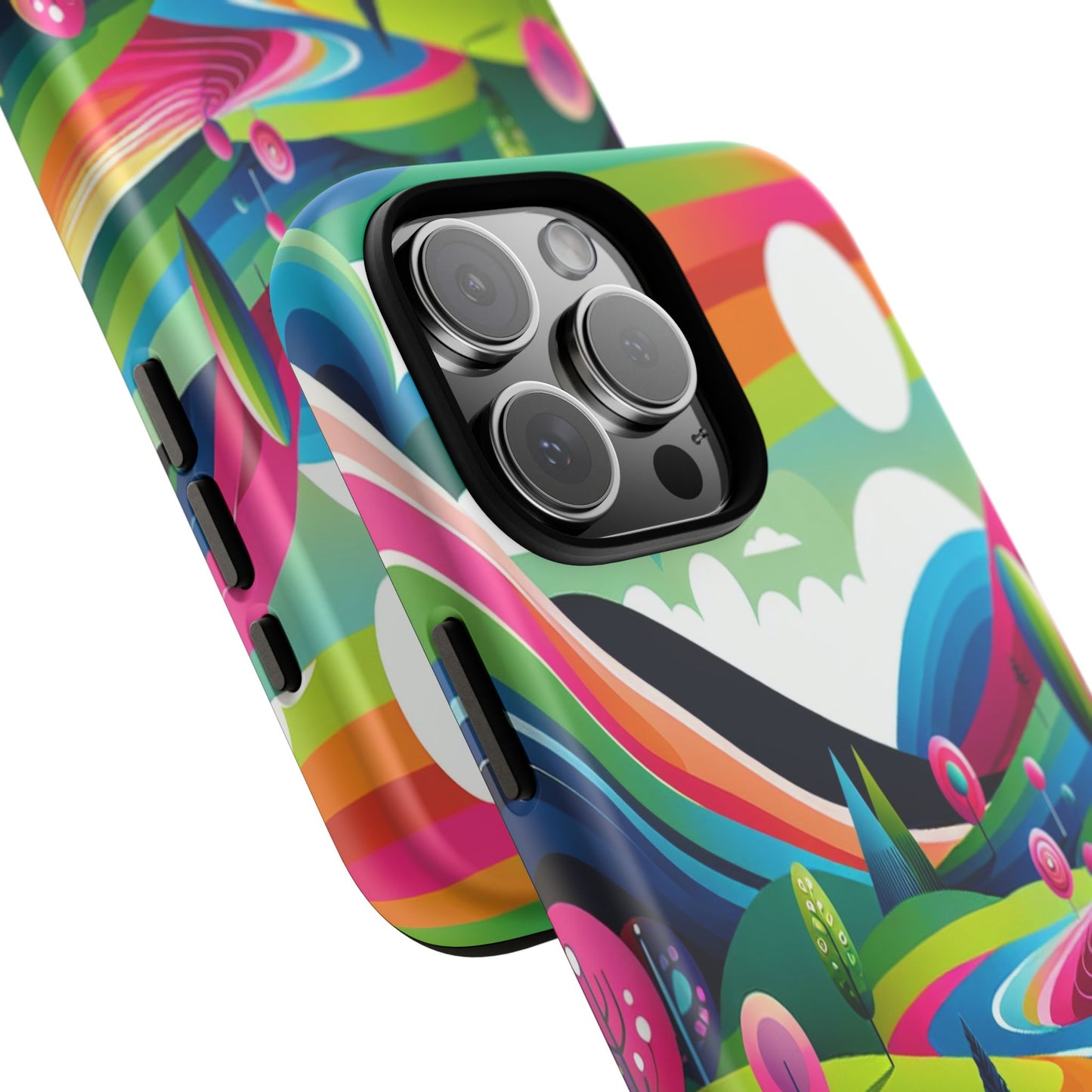 Colorful Landscape Journey - Phone Case