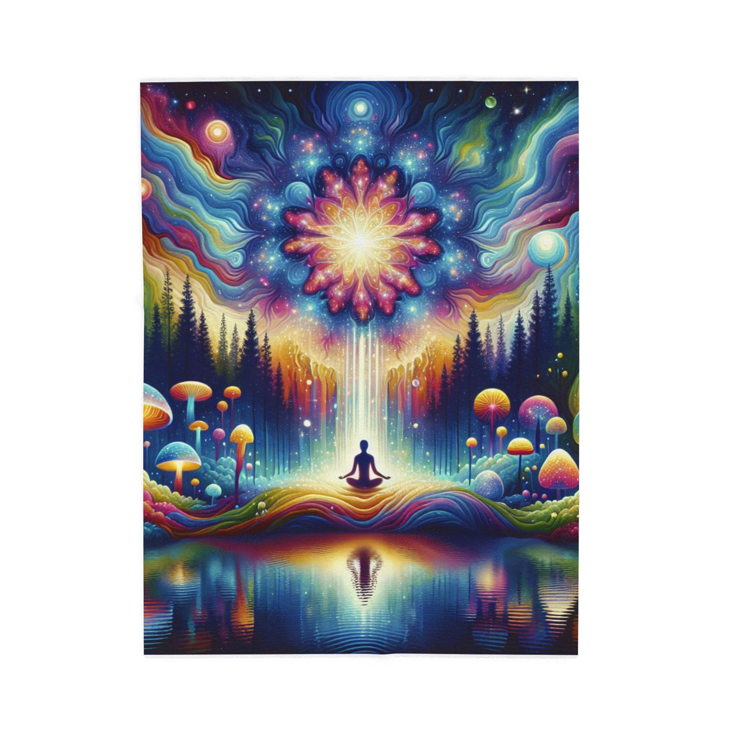 Mystic Reverie - Plush Blanket