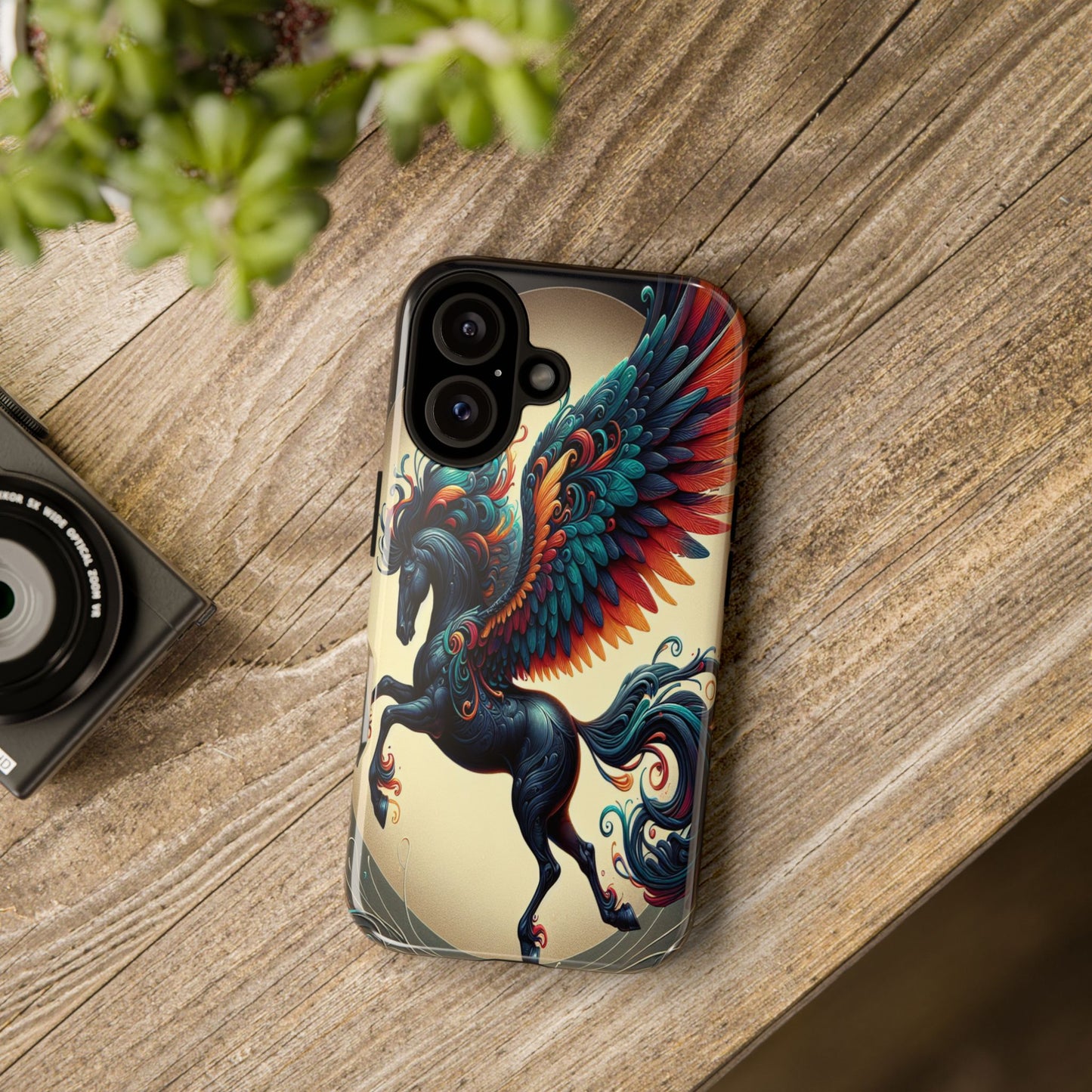 Winged Fantasy in Motion - Phone Case