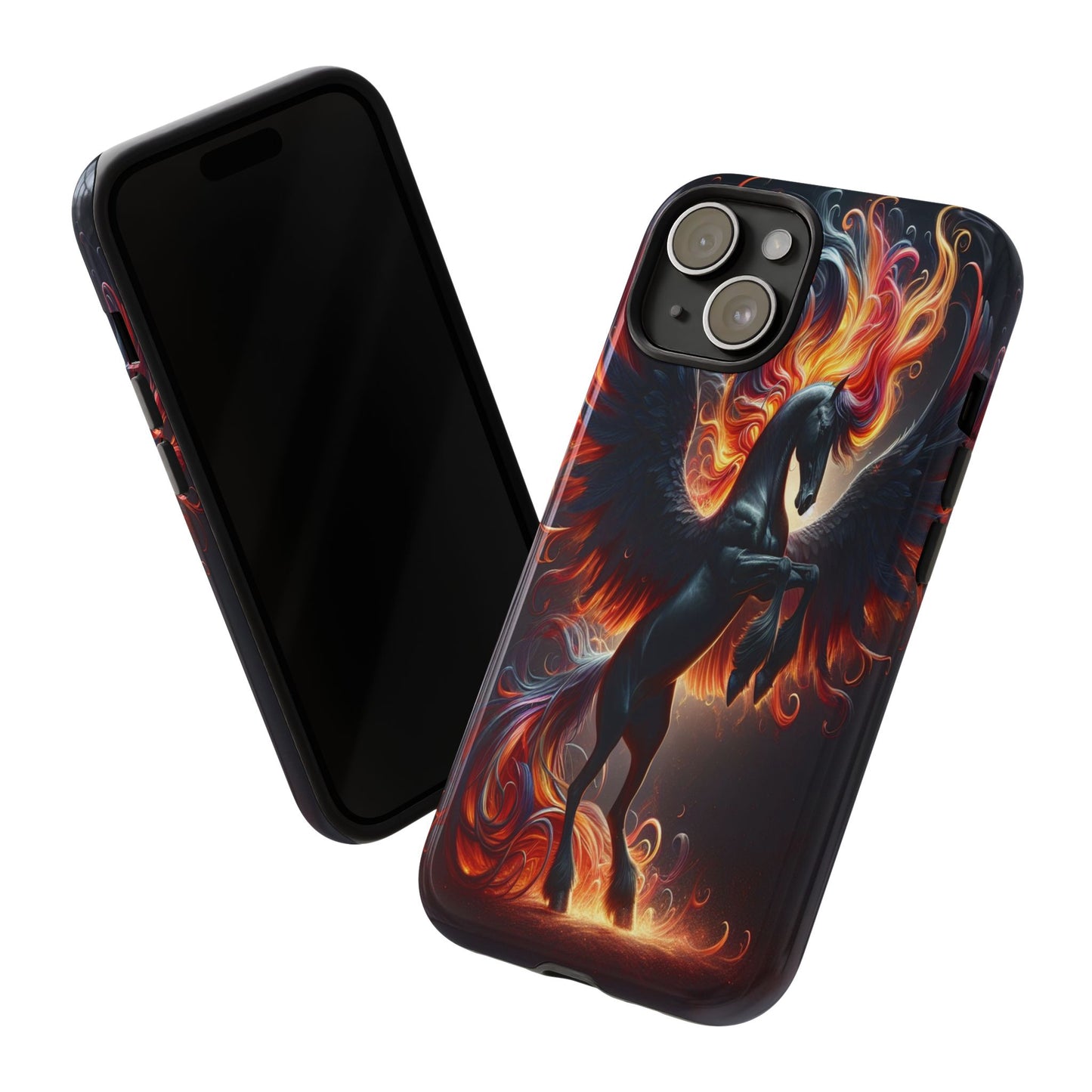 Custom ProtectiveWings of Fire and GraceIphone Case Compatible With Iphone 16 15 14 - Phone Cover
