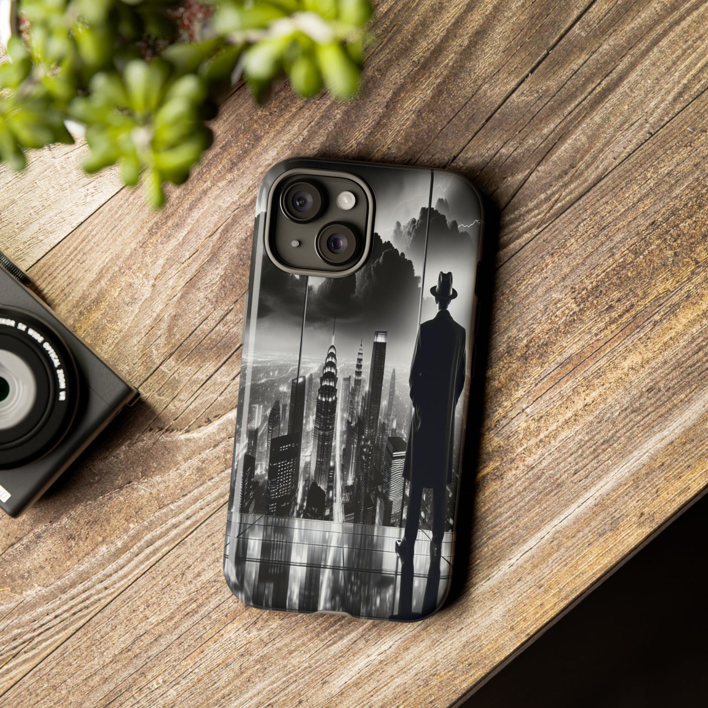 City from the Shadows - Phone Case