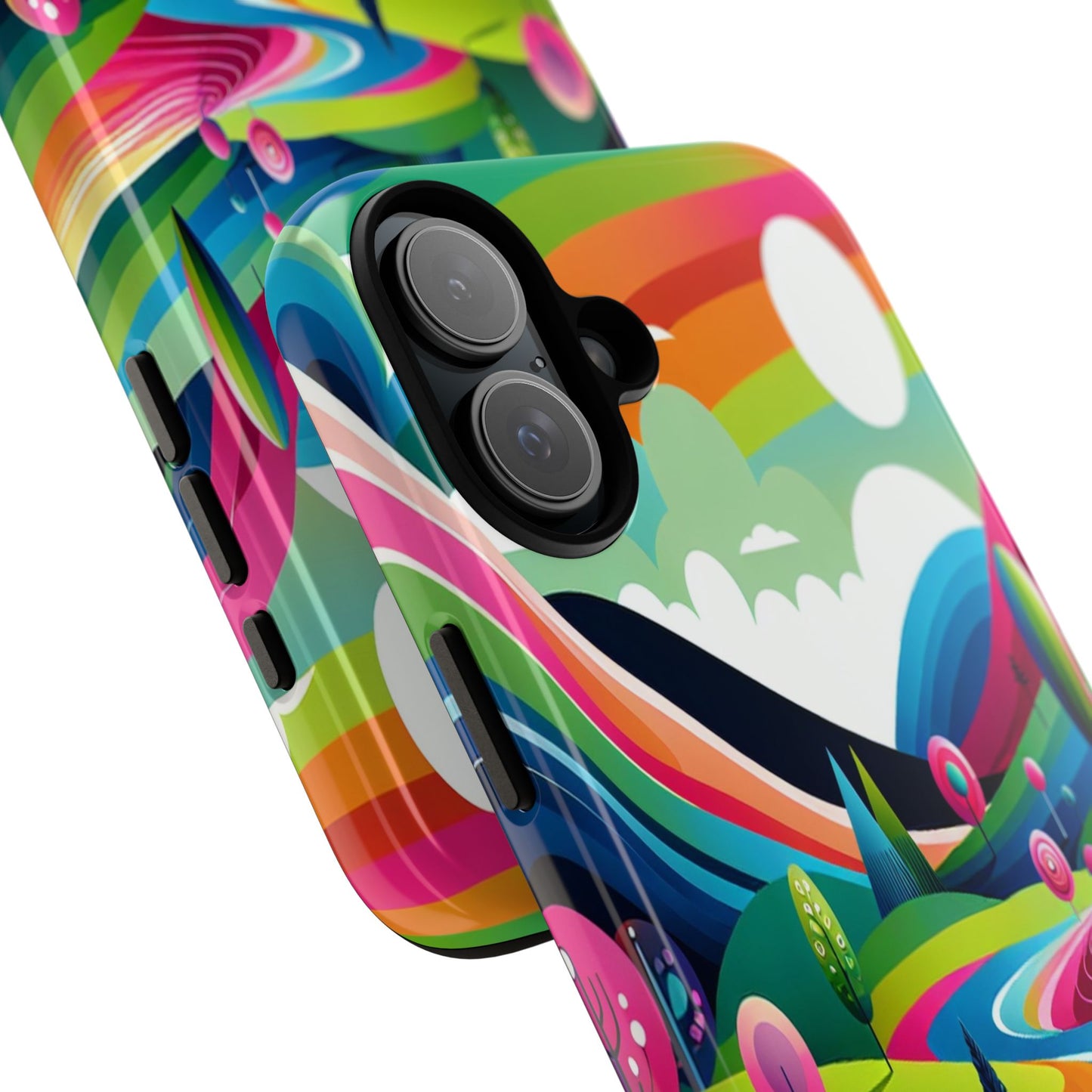 Colorful Landscape Journey - Phone Case