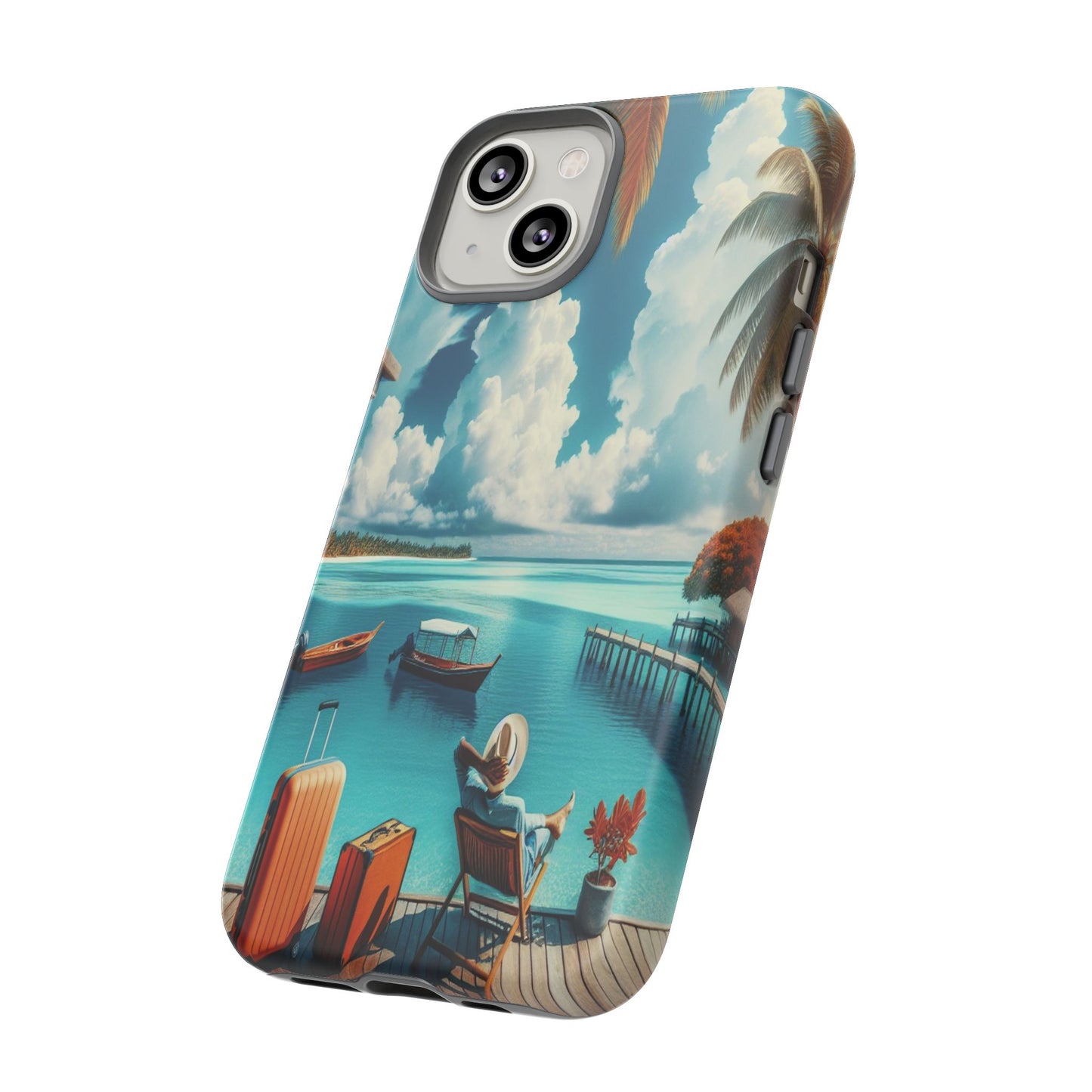 Island Escape Oasis - Phone Case