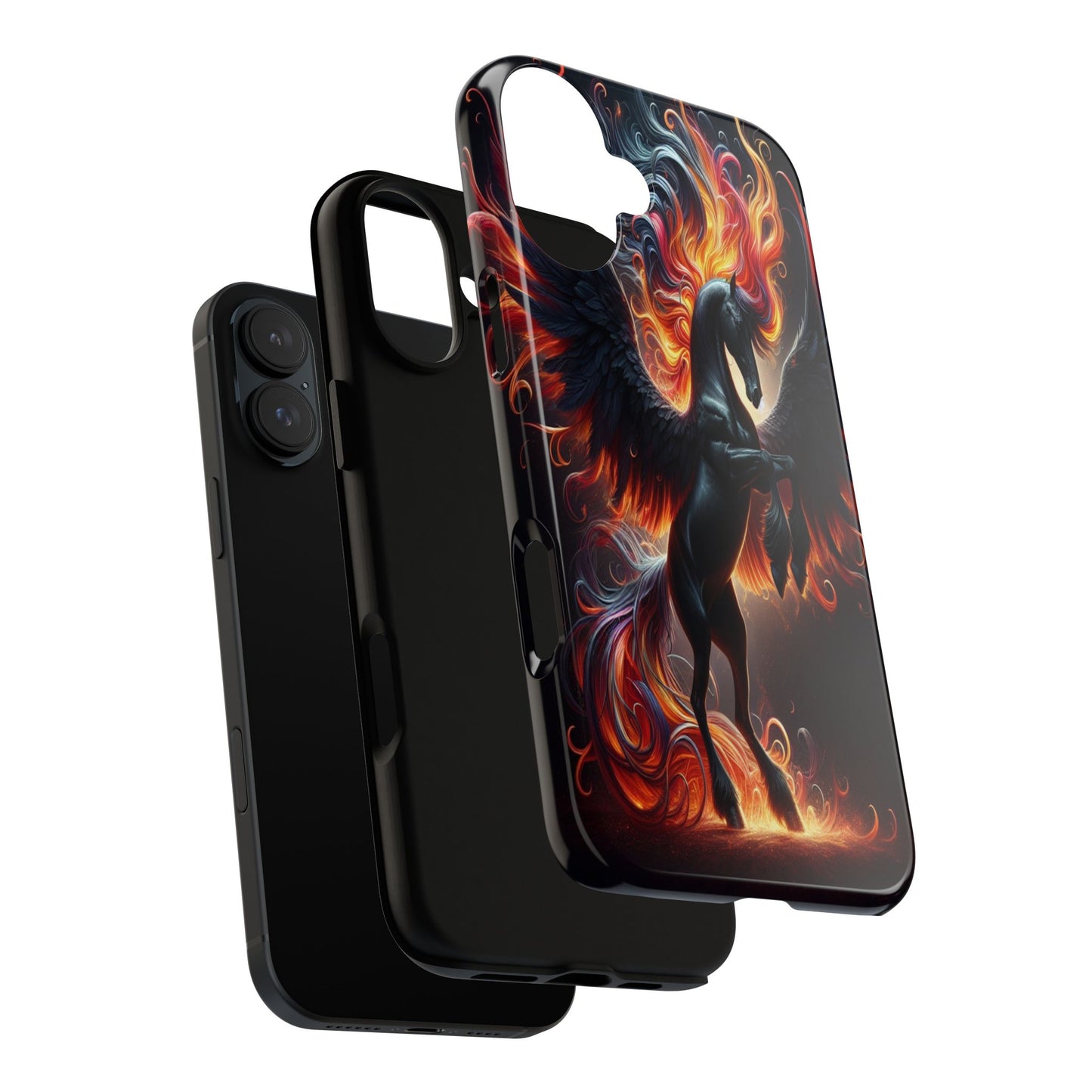 Custom ProtectiveWings of Fire and GraceIphone Case Compatible With Iphone 16 15 14 - Phone Cover