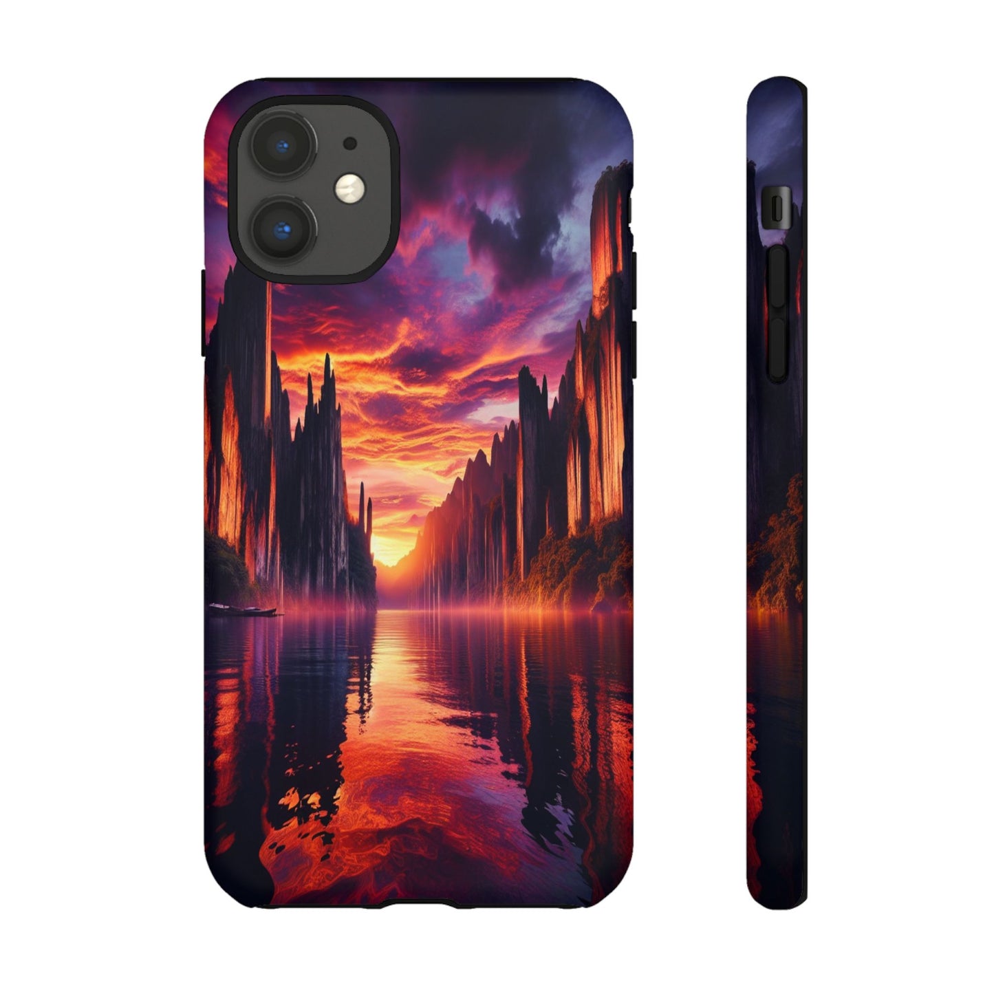 Protective Radiant Horizon Reverie  Iphone Case Compatible With Iphone 16 15 14 - Phone Cover