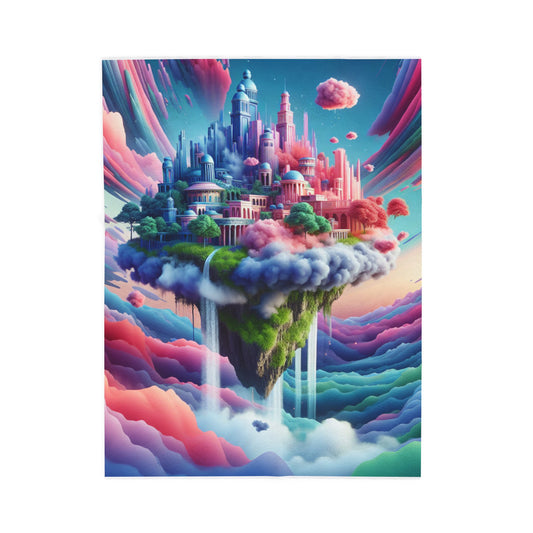 Floating Paradigm - Plush Blanket